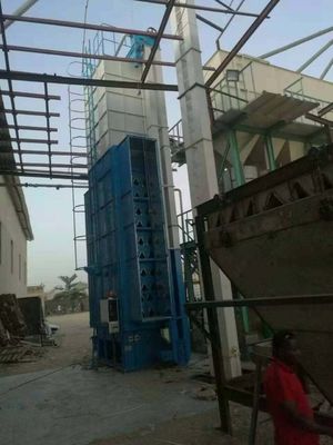 Parboiled 9.023Kw 15 Ton Mixed Flow Batch Paddy Dryer