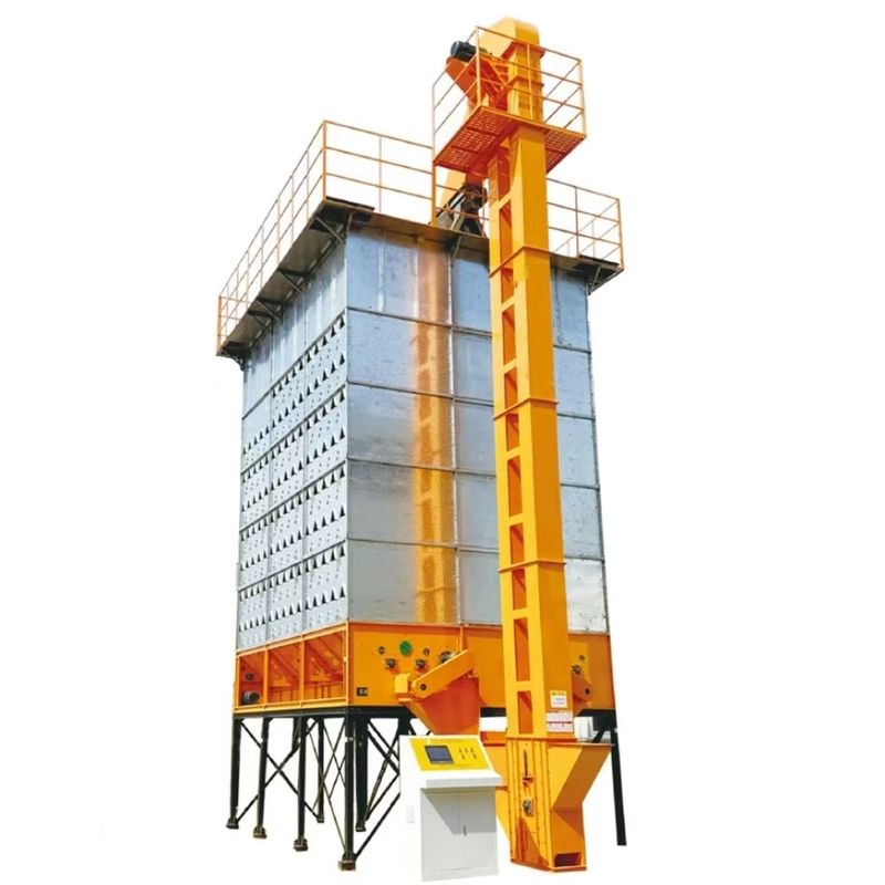 쌀, 밀 저온 건조기 배치당 32톤, 이중 덕트 이중 순환 시스템