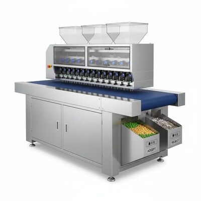 식품, 광물 및 재활용 산업용 다목적 벨트 타입 색상 분류기